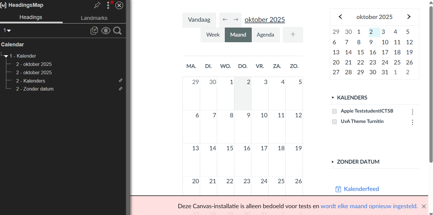 screenshot bij bevinding over de koppn bij kalenders
