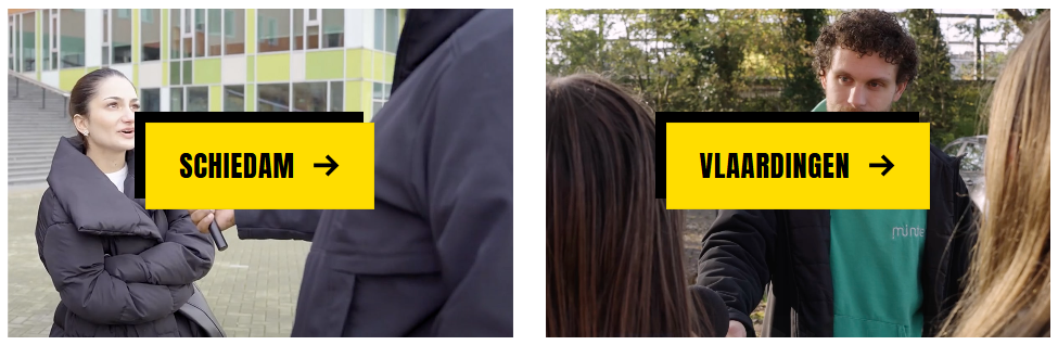 schermvoorbeeld klikbare onderdelen