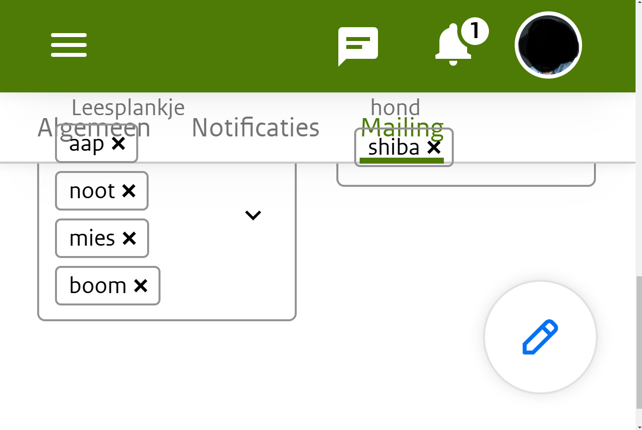 Screenshot zoom instellingen